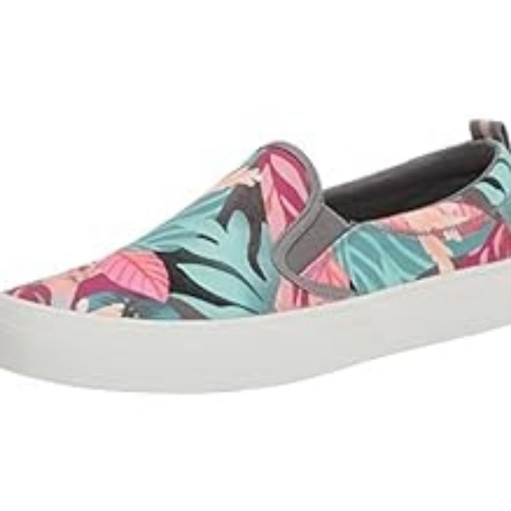 SPERRY TOP SIDER Multicolor FlowersFlat Slip On Women's Sneakers Shoes, Sz 7